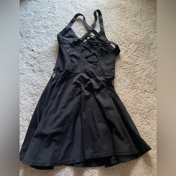 Free People Movement Good Karma tennis dress XS/S Black - Picture 3 of 3